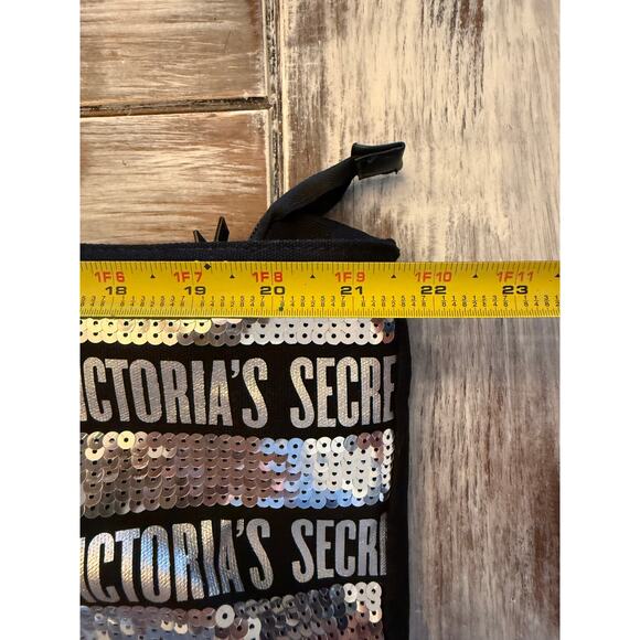 Victoria’s Secret Black and Silver Tote Bag - Picture 3 of 5